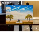 高品質！ウェルカムボード（パネル）を作成します 光沢仕上げ　軽量で高品質なウェルカムボードです イメージ3