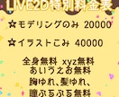 ３月末までの特別価格！LIVE２Dモデリングします 圧倒的コスパ！３月末までの特別価格！ イメージ1