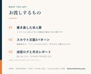 ジョブメドレーのスカウトを30日間代行します 現役薬局オーナーが求人票とスカウト文面から作り直します イメージ2