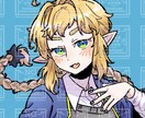 ポップで可愛いイラスト・アイコン作成いたします オリジナルのアイコンや立ち絵イラストが必要な方におすすめです イメージ4