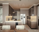住宅・マンションの内観パースを制作します 【4K高品質】図面から綺麗でリアルな内観パースを作成します イメージ3