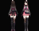 オリジナル3DVtuberキャラモデルを制作します キャラデザインからモデリングまで、高品質に対応します ! イメージ2