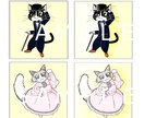 1週間以内に納品！かわいい猫イラスト描きます 商用利用ＯＫ！大切な家族(ネコ)がいる作者です(*´▽`*) イメージ3