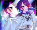 華やかで可愛いアイコン描きます パッと目を引くあなただけのアイコンお描きします イメージ2