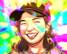 極彩色でビビッドな「生きているアイコン」を描きます パッと目を引く！ビビッドでポップな唯一無二のアイコンです。 イメージ3