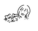 SNS用のシンプルな似顔絵を描きます シンプルなのにあたたかく優しい雰囲気の似顔絵を描きます。 イメージ4