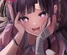 鮮やかで可愛い！印象的な1枚絵を制作します SNS・配信活動等に映える印象的なイラストをお届けします！ イメージ6