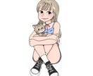 個性派★アメリカンポップな似顔絵お描きします 〜SNSアイコン・記念日・プレゼントなどに〜 イメージ2