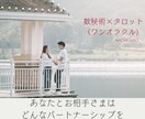 数秘術/貴女の望み叶うパラレルな世界へいざないます タロット(ワンオラクル)高次元からのメッセージもお届けします イメージ1