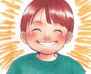 唯一無二♪素敵な人物アイコンおしゃれに描きます 温かみのある色合い・表情のイラストで個性をアピールいたします イメージ9