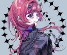 SNSアイコン用のイラストを制作いたします ダークファンタジー等がお好きな方向け イメージ1