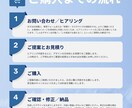 サロン集客！心を掴むデザイン作ります サロンの魅力が伝わる、洗練されたデザインで集客力を高めます イメージ9
