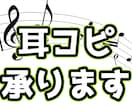 絶対音感の力で【正確・迅速】に耳コピします 譜面の画像データやmidi、wav/mp3でスピードお渡し イメージ1