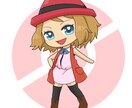 貴方だけのミニキャラ描きます オリジナルキャラクターを1から作成可能！ イメージ6