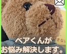 くまのベアくんがあなたのお悩み解決します くまのぬいぐるみのベアくんがあなたのお話を聞いてくれます イメージ1