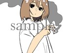 ご希望に沿ったイラストを制作いたします シンプルかつ個性的で飽きのこないイラストが必要な方へ イメージ1