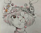 細かい絵の好きな方に独特な世界観の絵を描きます アンティークやファンタジーなどの独特な世界観の絵を描きます！ イメージ3