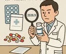薬剤師が病院で処方された薬の期限チェックします 病院で処方された期限がわからない薬、溜まっていませんか？ イメージ1