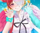 複数人OK！SNSアイコンや、イラストを描きます アイコンや動画用、商用使用可能のイラストを作成します。 イメージ2