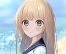二次創作の美少女の一枚絵を描きます 駆け出しのため4000円で一枚絵を描きます イメージ3