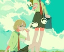 ストーリー性のあるイラストを描きます 個性的なタッチで目を引き魅了するイラストを提供します!! イメージ9
