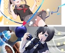 商用込み・可愛い絵柄！要望に合うイラスト描きます アニメ・イラスト/一枚絵・アイコン・立ち絵・動画配信・グッズ イメージ4
