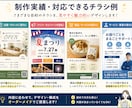 文章がまとまっていなくてもチラシを作成します 文章整理からデザインまでまとめて対応します イメージ4