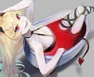 目を引く1枚絵、アイコンお描きします 細部まで綺麗な線のイラストを最速でお届けします！ イメージ4