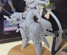 オリジナルキャラクターをフィギュア化します イラストから原型データを作成、3Dプリンター出力も可能です イメージ5