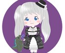 ちびキャラのアイコンを作成します ふんわりとした丸みを帯びた優しい可愛いイラストです。 イメージ3