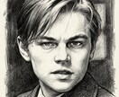 迫力あるモノクロ・漫画風イラスト描きます 力強い線と雰囲気で、印象に残るイラストを描きます イメージ3