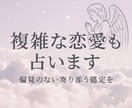 禁断の恋…彼の本音と未来を視ます 叶わぬ恋に苦しむあなたへ寄り添います イメージ1
