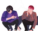 アイコンイラスト作成します 2000円固定です。⚠️絵柄に癖あり イメージ3