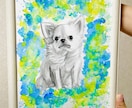 大型犬も大歓迎！A4サイズ愛犬イラスト描きます スマホの中の「お気に入り」を、壁に飾る「芸術」へ。 イメージ4