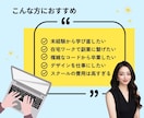 現役Canva講師が個別レッスンを丁寧に行います あなたの"作りたい"デザインを0から手厚くサポート致します イメージ9