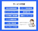 目的達成を狙う！！商品・サービスをアピールします 効果的なLP制作を通してあなたの事業発展をお手伝いします！ イメージ3