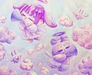 現役美大生があなただけの1枚絵を作成します 動画のサムネイルやMV等に使えるイラストを制作します。 イメージ4