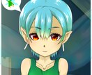 ゲーム用やオリジナルキャラクター・似顔絵を書きます 色塗りや線画のみも対応！！ドット絵も対応 イメージ4
