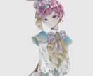 あなたのSNSアイコン、似顔絵イラストお受けします 物憂げで儚いイラストお任せ下さい イメージ3
