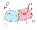 ゆるくてかわいいラインスタンプを制作いたします ゆるふわでかわいい！あなただけのラインスタンプいかがですか？ イメージ5