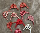 水引パーツ大量制作致します 結婚式のシャワー演出／アクセサリー／箸置き／ポチ袋などに！ イメージ1