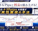 FXプロの手法+10pips目標★スマホ解説します 負け組だった私が激変！専業になれたプロの堅実な期待値トレード イメージ1