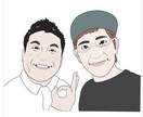 リアルよりの似顔絵作成します 名刺やプレゼントに最適。簡単なイラストも作成します。 イメージ10