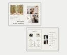 洋書UNION風プロフィールブックが作れます 【Canva対応】結婚式プロフィールブック雑誌風テンプレート イメージ8