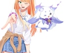 一枚絵、アイコン、立ち絵イラストなど制作します キャラクターの特徴を捉えて魅力を最大限に表現します イメージ3