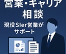 営業力やキャリアの相談　現役SIer営業が教えます 営業力UPとキャリア戦略を実務経験で指導 イメージ1