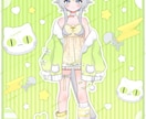 Vtuber様向けの立ち絵宣伝画像を作成します モチーフたっぷり！商用利用無料です！ イメージ5