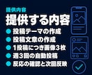 Instagram静止画を週3回自動投稿します 画像3枚と投稿文をAIが作成し週3回まとめて自動投稿 イメージ6