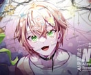 希望の雰囲気に合わせた一枚絵制作します 歌ってみたサムネなどにおすすめです！ イメージ5
