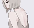 女の子のイラストを描きます どこかミステリアスで素敵な女性 イメージ4